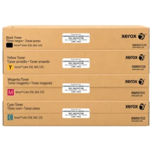 Pack de tóner Xerox negro amarillo cian magenta original