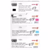 Pack de 4 tóners Xerox originales para Phaser 6020 y 6022