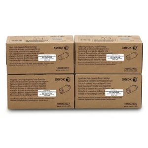 Pack tóner Xerox VersaLink C605 extra alta capacidad 4 colores caja sellada