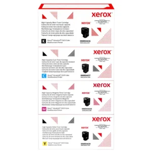Pack de tóner Xerox CMYK original para impresora VersaLink C625