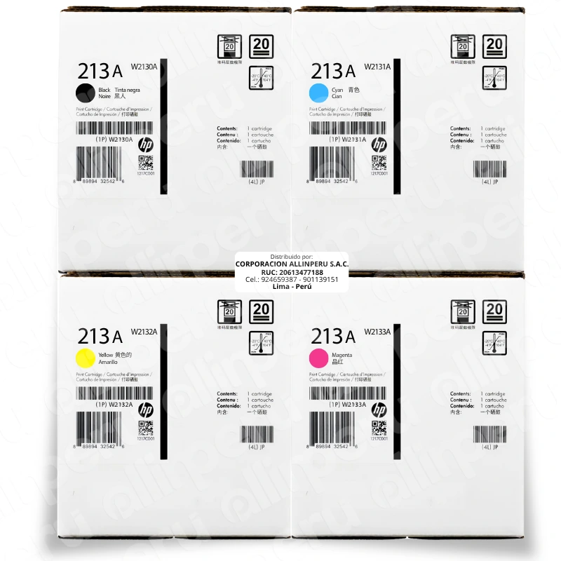 Pack de toner HP 213A para LaserJet Enterprise 5700 5800 6700