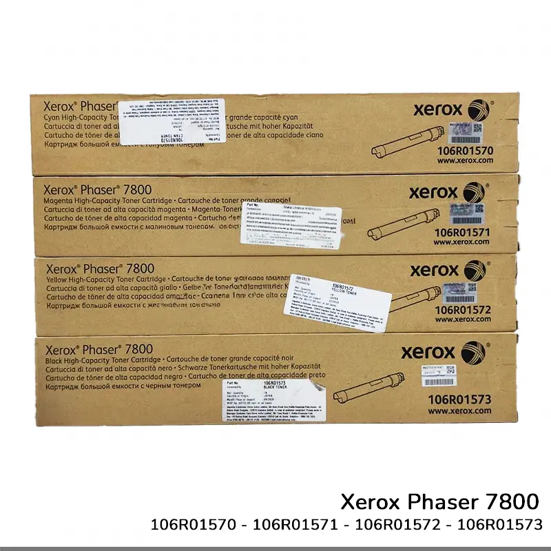 Pack de Toner Xerox Phaser 7800 Alta capacidad