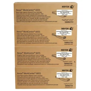 Pack de tóner Xerox WorkCentre 6655 Metered original CMYK