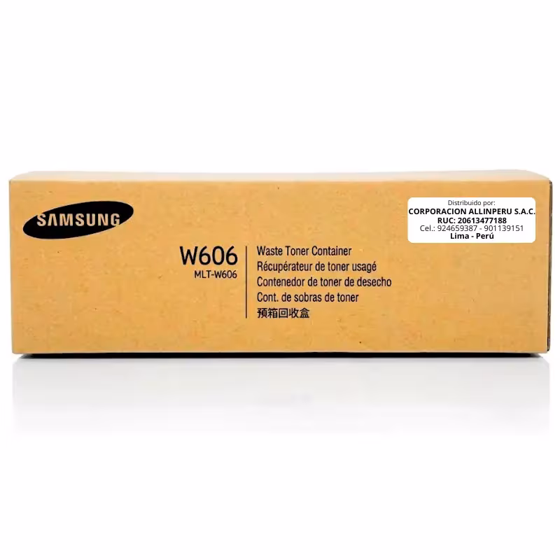 Waste toner Samsung MLT-W606 SS844A original sellado