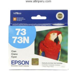 Tinta Epson T073220-AL Cian   73N, 5ML