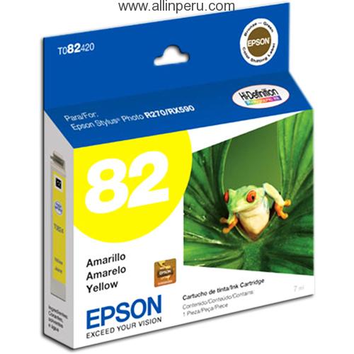 Tinta Epson T082420-AL Amarillo   82,