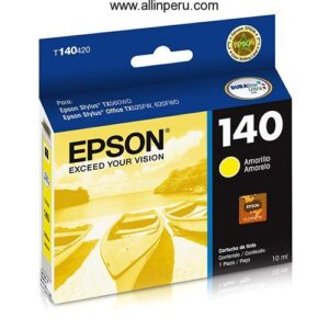 Tinta Epson T140420- Amarillo   140, 10ML