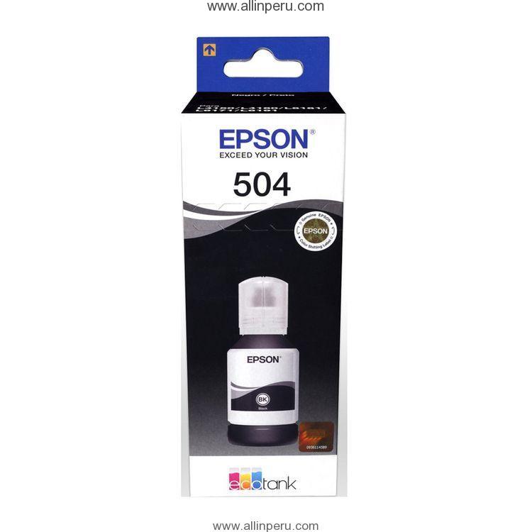 Tinta Epson T504120-AL Negro   504,