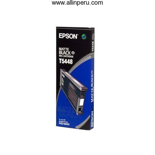 Tinta Epson T544800 Matte Negro   T5448, 220Ml