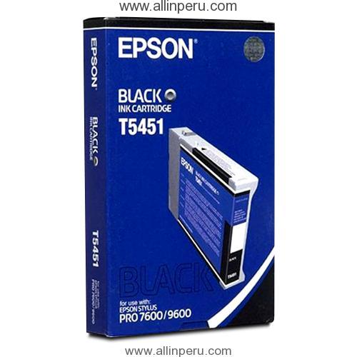 Tinta Epson T545100 Negro   T5451, 110Ml