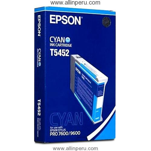 Tinta Epson T545200 Cian  T5452, 110Ml