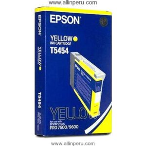 Tinta Epson T545400 Amarillo  T5454, 110Ml