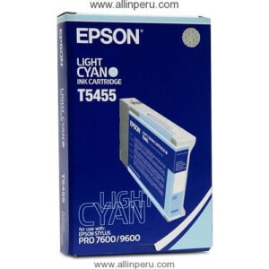 Tinta Epson T545500 Cian Claro  T5455, 110Ml