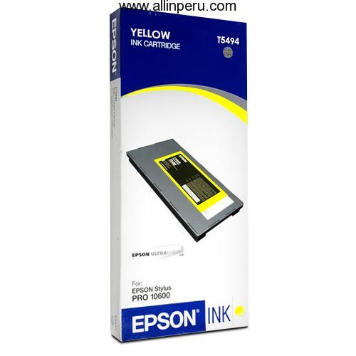 Tinta Epson T549400 Amarillo T5494,