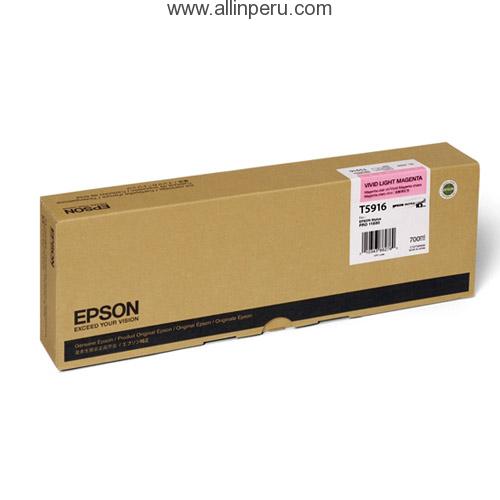 Tinta Epson T591600 Magenta claro  T5916, 700Ml