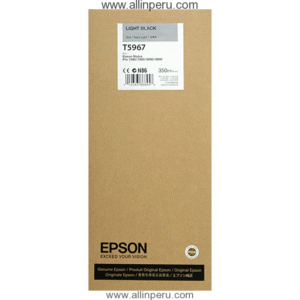 Tinta Epson T596700 Negro claro   T5967, 350Ml