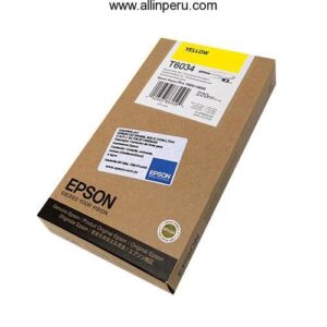 Tinta Epson T603400 Amarillo   T6034, 220Ml
