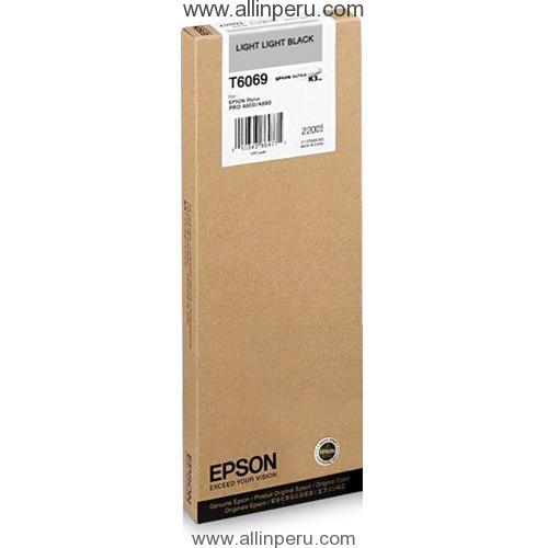 Tinta Epson T606900 Claro Negro   T6069, 220Ml