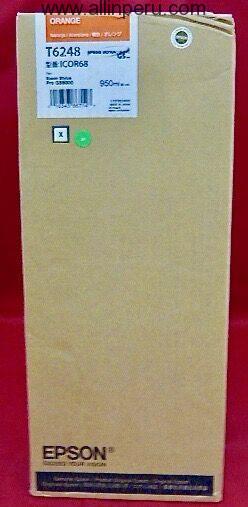 Tinta Epson T624800 Naranjado T6248, 950Ml