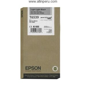 Tinta Epson T653900 Negro claro  T6539, 200Ml
