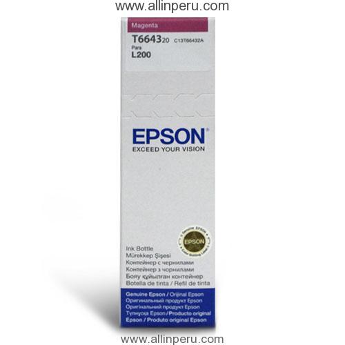Tinta Epson T664320-AL Magenta    664,