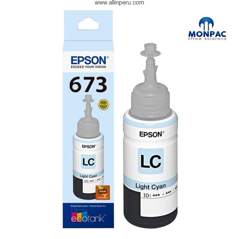 Tinta Epson T673520-AL  Cian claro    L800 -,