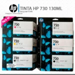 Pack de Tinta HP 730 130ML para Designjet T1700, T1700dr PS