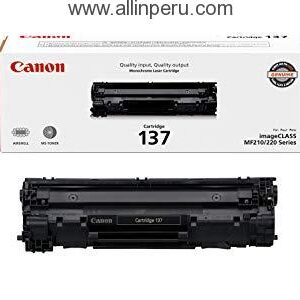 Toner Canon 137 Negro, 2.400 Páginas