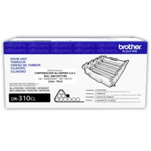 Tambor Brother DR-310CL Negro 25.000 páginas para HL-4150CDN, MFC-9460CDN