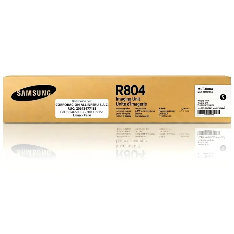 Tambor Samsung CLT-R804 Negro SS673A original sellado vista frontal