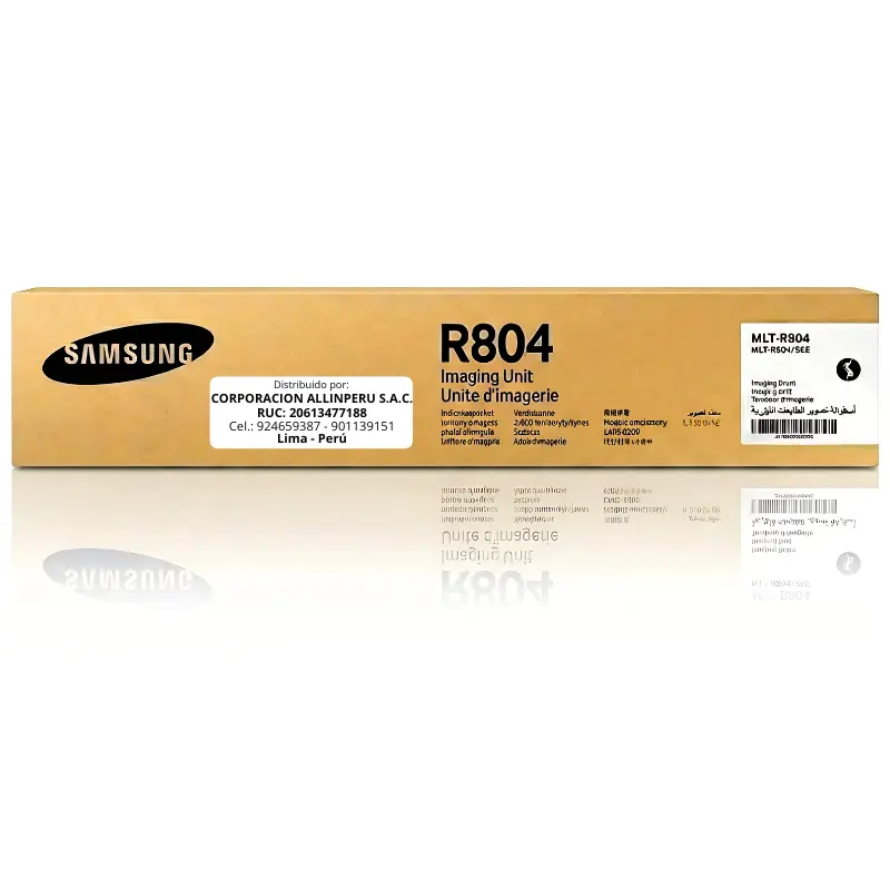 Tambor Samsung CLT-R804 Negro Original SS673A Tambor Samsung CLT-R804 Negro SS673A original sellado vista frontal