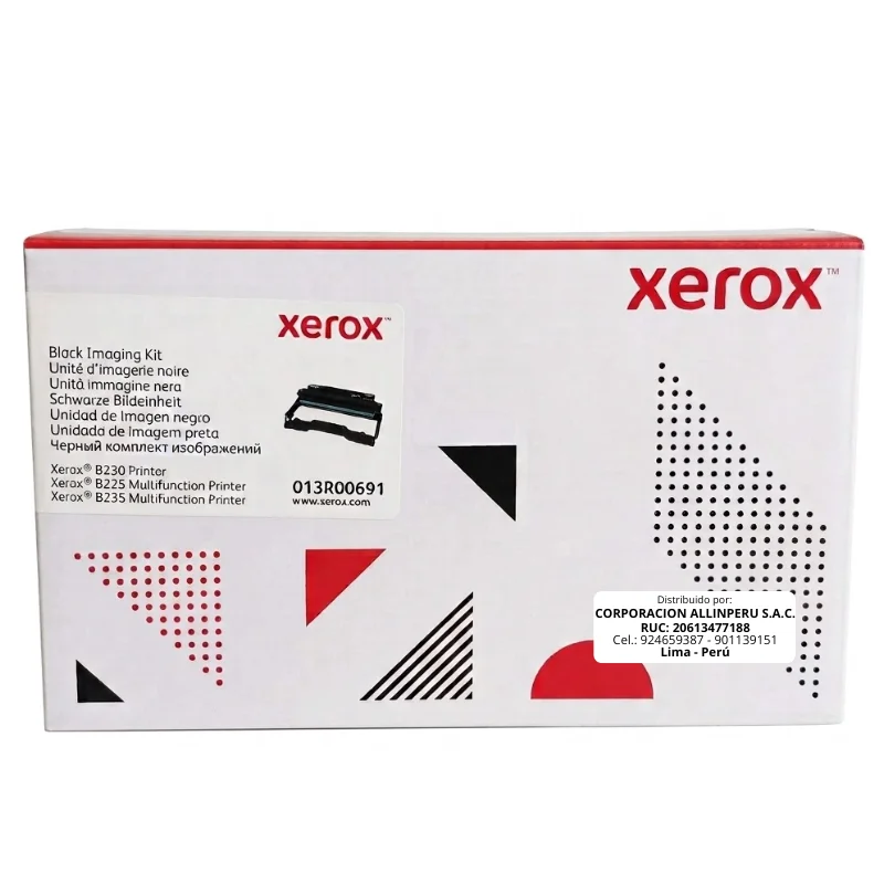 Tambor Xerox 013R00691 original vista frontal para B230