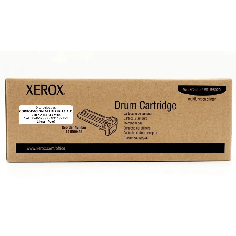 Tambor Xerox 101R00432 Tambor Xerox 101R00432 original para WorkCentre 5020
