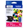 Foto de tinta Brother LC75M magenta cartucho original