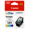 Tinta Canon CL-141 tricolor original cartucho frontal