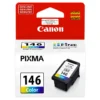 Tinta Canon CL-146 Tricolor 9ml cartucho original frontal
