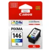 Tinta Canon CL-146XL color 13ml cartucho original frontal