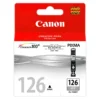 Tinta Canon CLI-126GY Gris cartucho vista frontal 9 ml