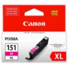 Tinta Canon CLI-151XL Magenta Original Alta Capacidad 690 Páginas