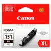 Tinta Canon CLI-151XL Negro Original Alta Capacidad 695 páginas