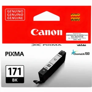 Tinta Canon CLI-171 Negro Original 6.5ML