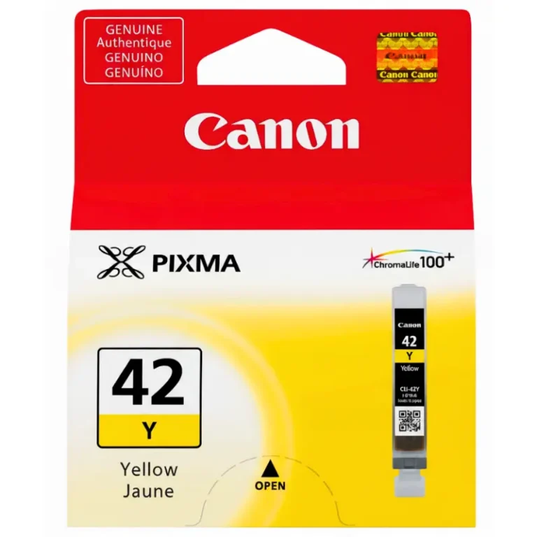 Tinta Canon CLI-42Y Amarillo Original 13 ML