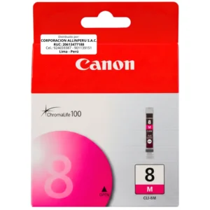 Tinta Canon CLI-8M Magenta Original 300 páginas