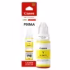 Tinta Canon GI-190Y amarillo 70ml original botella frontal