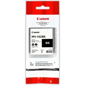 Tinta Canon PFI-102BK Negro 130ML Original