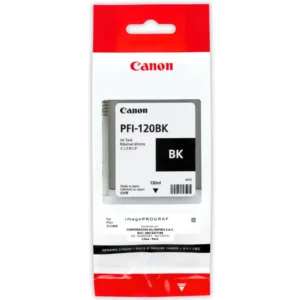 Tinta Canon PFI-120BK Negro 130ML Original