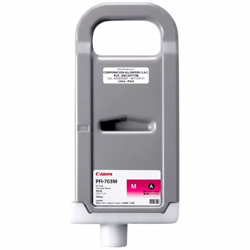 Tinta Canon PFI-703 Magenta Original 700ML