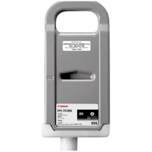 Tinta Canon PFI-703 Negro Original 700ML