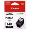 Tinta Canon PG-140 negro original cartucho frontal