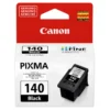 Tinta Canon PG-140 negro original cartucho frontal